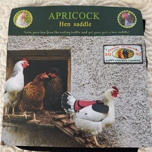 Chicken Hen Saddles set of 4